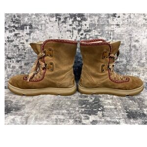 UGG Classic Weather Hiker Chestnut Hi Womens 10 Waterproof Suede Winter Boots